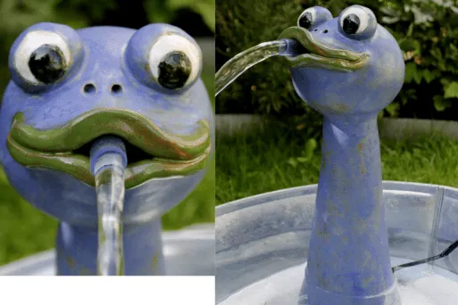 Wasserspeier-Frosch-Brunnen Wasserspeier-Frosch-Brunnen