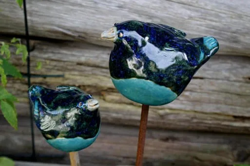 Vogelpaar-blau Vogelpaar-blau